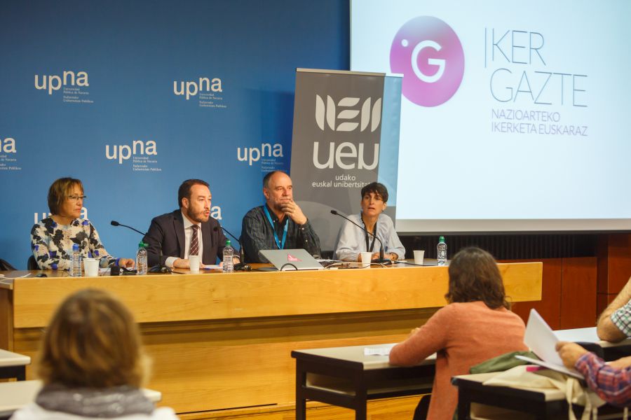 La UPNA inaugura el congreso 'Ikergazte 2017' de impulso a la ciencia en 'euskera'