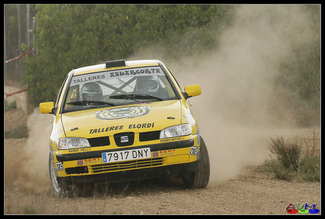 El equipo de Navarra sale reforzado en la segunda prueba del Campeonato de Navarra de Rallyes de Tierra