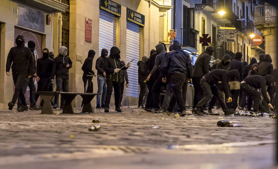 Alcaldes de Rentería piden que los tres jóvenes en prisión por la ‘kale borroka’ de Pamplona no sean jugados en Madrid