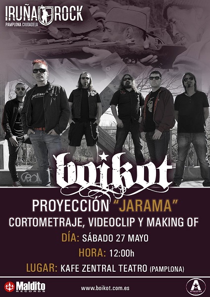 AGENDA: 27 de mayo, en Zentral Café de Pamplona, Rock Festival