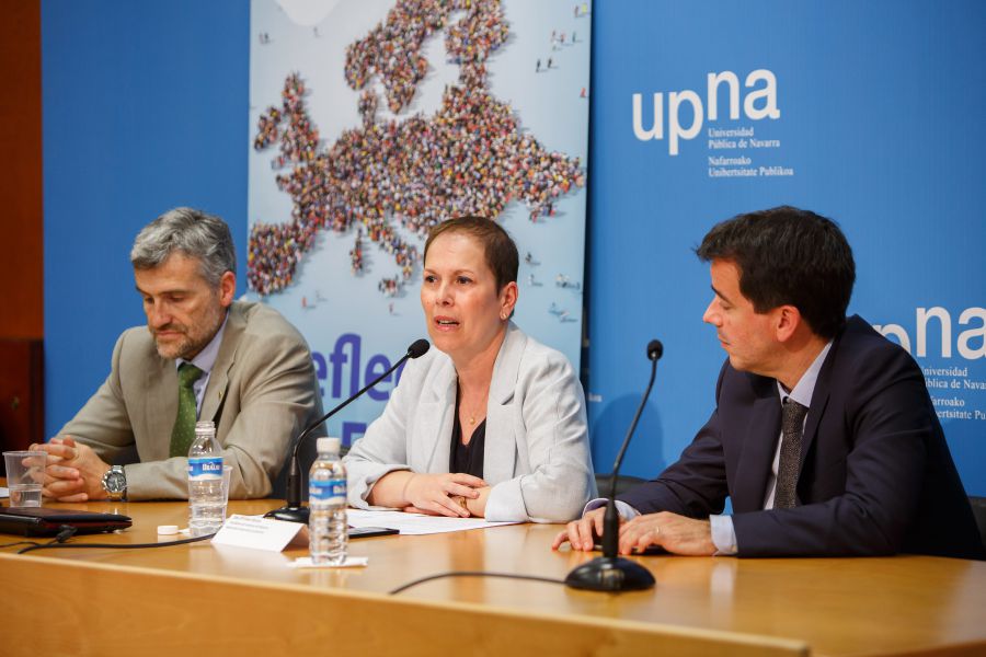La Presidenta Barkos apuesta por una participación activa de Navarra en el diseño del futuro de la Unión Europea