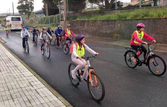 Proyecto en Pamplona para que los escolares aprendan a circular en bicicleta