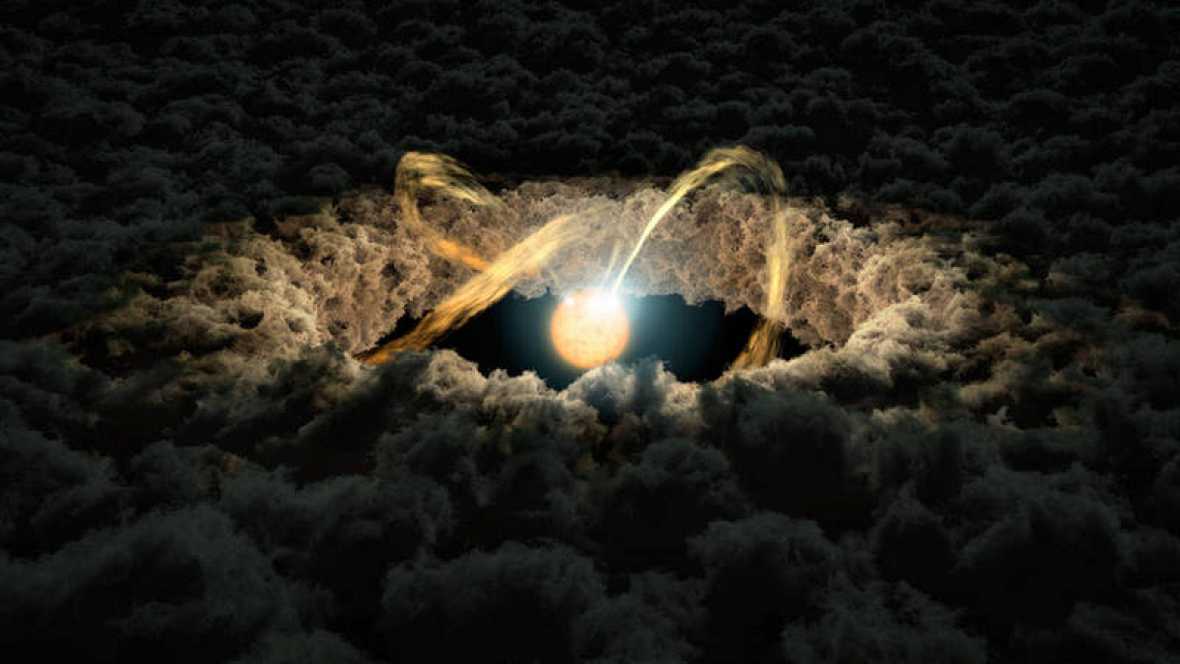 Astrónomos observan por primera vez la formación de planetas