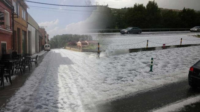 La superficie de cereal afectada por la granizada del pasado miércoles es de cerca de 5.000 Ha, según una primera estimación