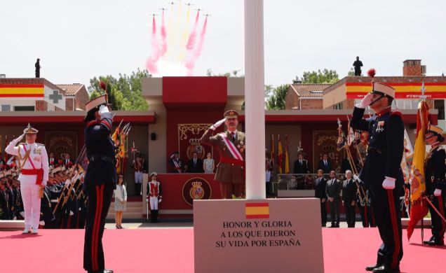 El Rey destaca la labor diaria de las Fuerzas Armadas por la seguridad y la libertad