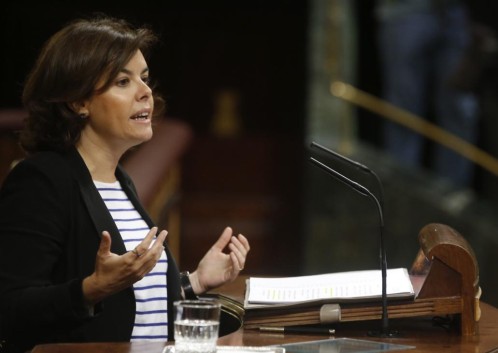 S. Santamaría rechaza que los independentistas puedan dar lecciones de democracia