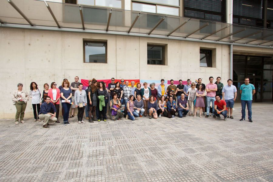 La UPNA conmemora el Día Internacional contra la Homofobia, Lesbofobia y Transfobia