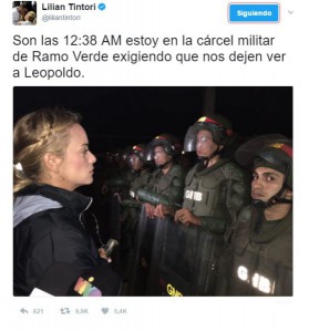twit lilian leopoldo lopez