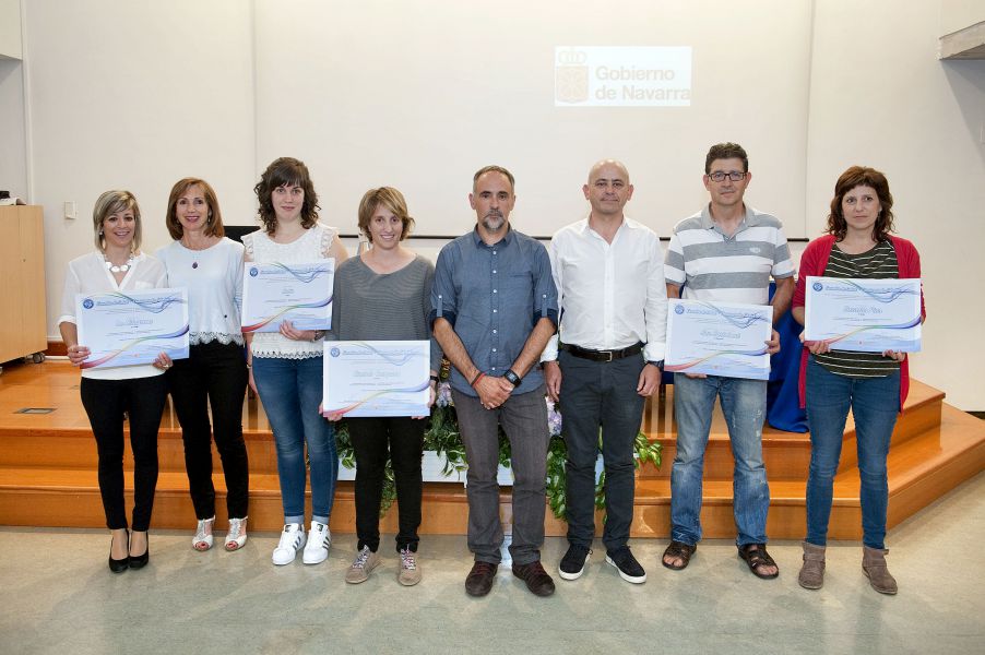 Siete centros educativos recogen los diplomas de la Escuela Promotora de la Salud en Navarra