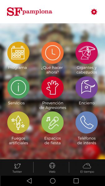 Un web y una App plasmarán los contenidos de San Fermín 2017