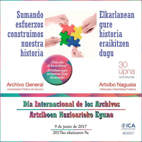 La UPNA se suma por primera vez a la celebración del Día Internacional de los Archivos