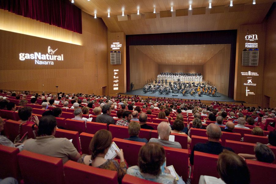 Gas Navarra patrocina el concierto de la Orquesta Sinfónica de Navarra con el Orfeón Pamplonés