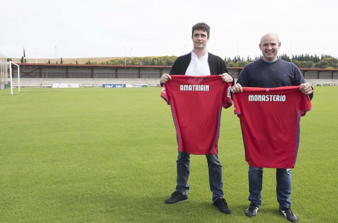 Osasuna presenta a Sergio Amatriain como entrenador del Promesas