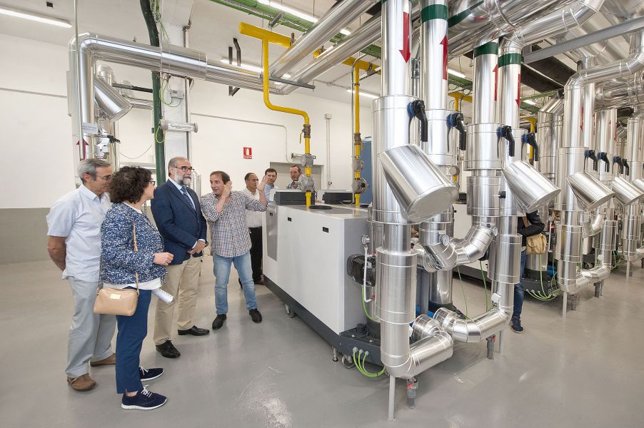 Las calderas de Ubarmin reducirán un 40% el CO2 y ahorrarán 120.000 € al año