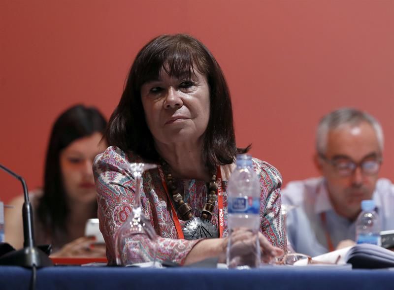 Narbona apela a un PSOE «fuerte y cohesionado» y primer partido de izquierda