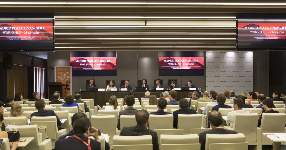 Expertos debaten sobre el futuro de Madrid como Plaza Financiera en un encuentro de la Universidad de Navarra