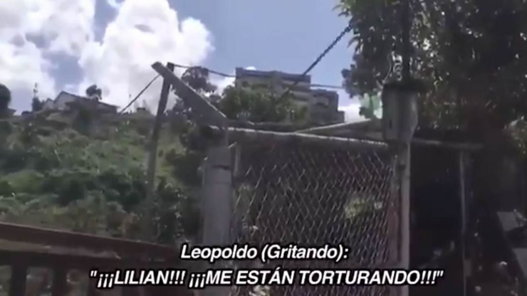 Leopoldo López grita 