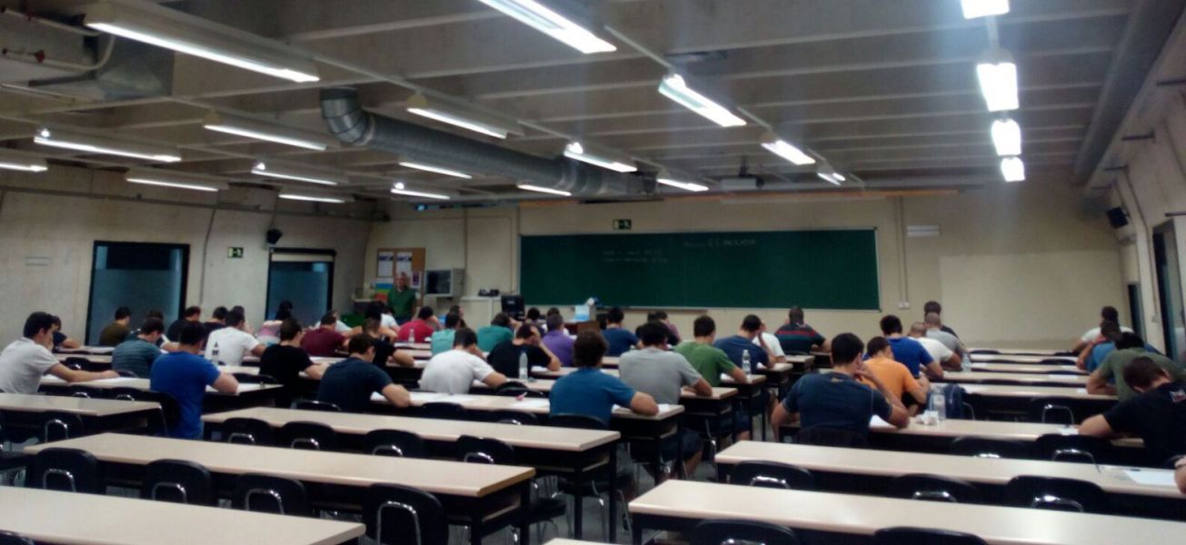 Celebrada en Navarra la primera prueba de la oposición para cubrir 15 plazas de bomberos