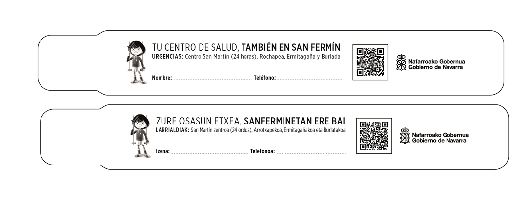 pulseras niños san fermin 2017 b