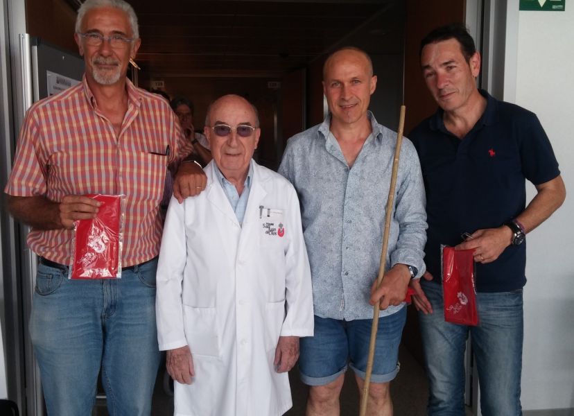 El Encierro y sus protagonistas en el programa HOSVitalidad del Hospital San Juan de Dios de Pamplona