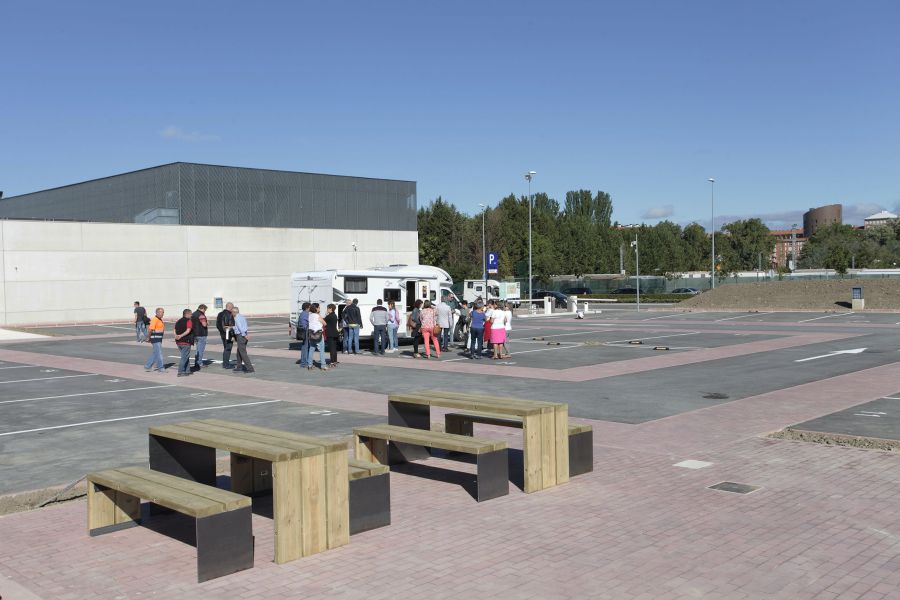 La nueva área de autocaravanas en Trinitarios de Pamplona entra en funcionamiento el 5 de julio
