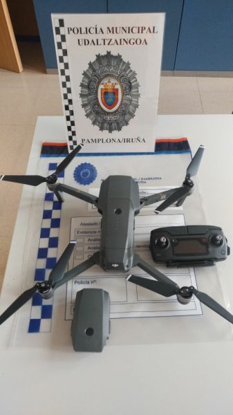 Sancionado por manejar un dron por el recorrido del encierro minutos antes de su inicio