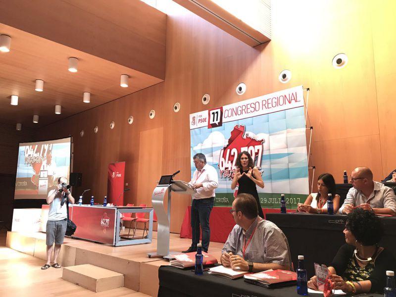 Cerdán abre el XI Congreso del PSN: 