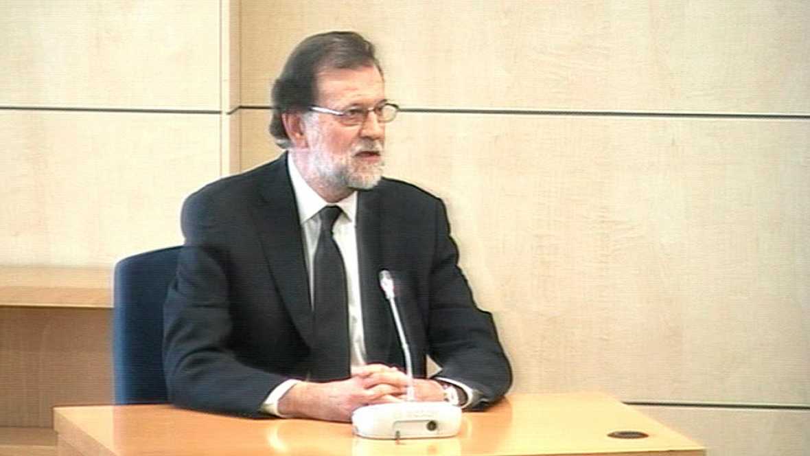 Rajoy niega al juez el cobro de sobresueldos y la ‘caja B’:  Mi responsabilidad es política, no contable