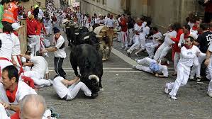 Cuarto encierro de San Fermín 2017 veloz y limpio