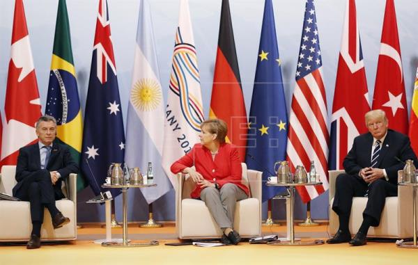 Merkel pide al G20 disposición para llegar a un acuerdo, pero sin perder su esencia