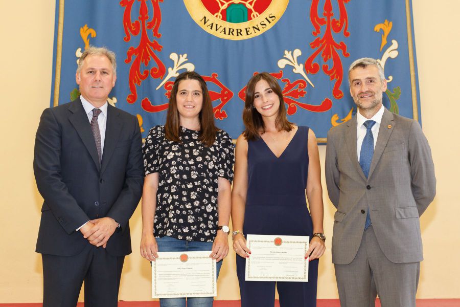 Cuatro estudiantes reciben los Premios Extraordinarios de Fin de Estudios de la UPNA