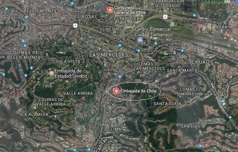 Otro magistrado venezolano busca protección en la embajada de Chile en Caracas