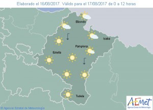 mapa navarra tiempo