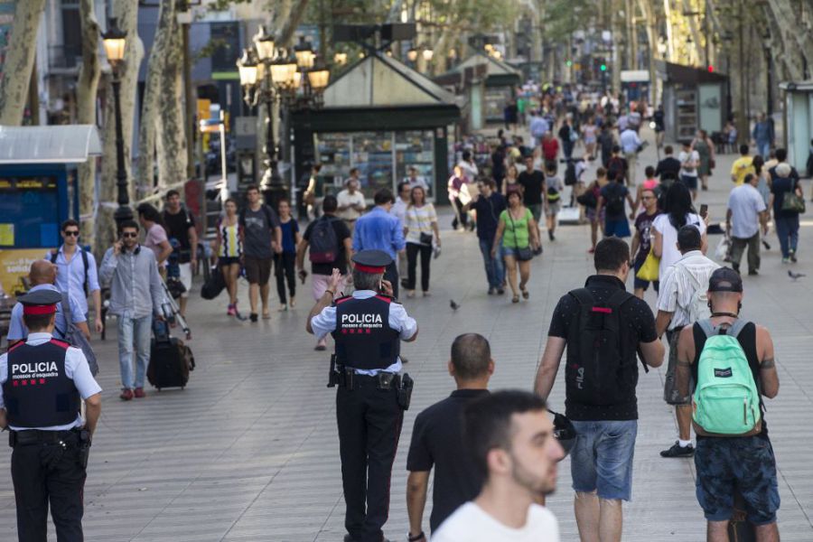 EE.UU. alerta del riesgo de atentados en las Ramblas (Barcelona) en Navidades
