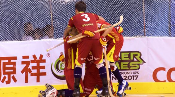 España, campeona del mundo de hockey patines en la tanda de penaltis