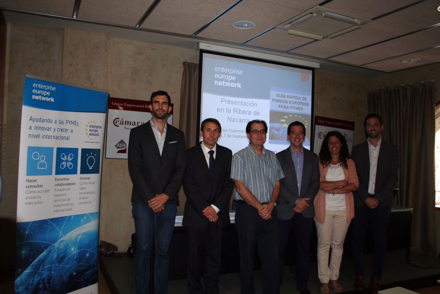 Tudela acoge la presentación de la Guía Rápida de Fondos Europeos para PYMES y el Programa 