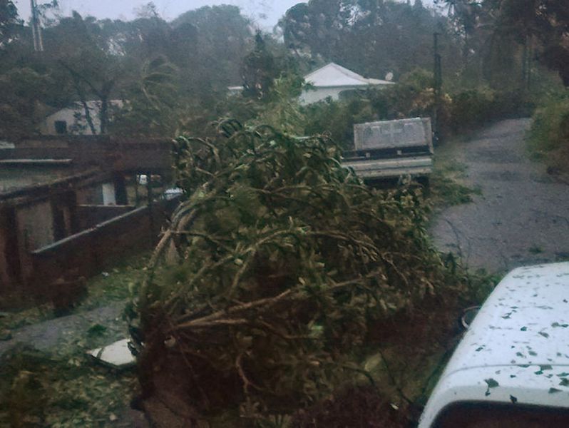 El huracán María devasta la isla de Dominica