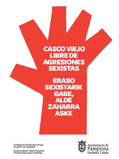 El Ayuntamiento de Pamplona habilitará un punto de información sobre agresiones sexistas para San Fermín de Aldapa