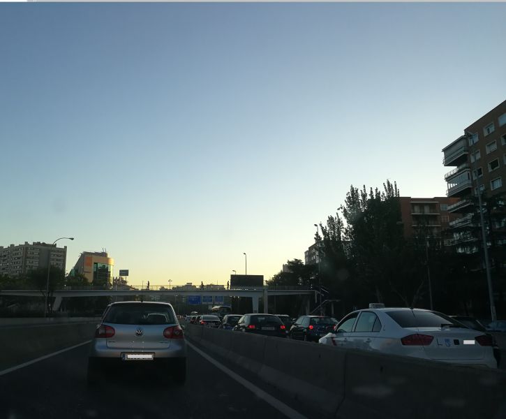 Madrid limita desde las 06:00 horas la velocidad por contaminación en los accesos