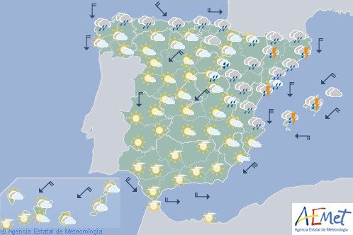 Hoy en España las temperaturas se desploman y la nieve llega al Pirineo