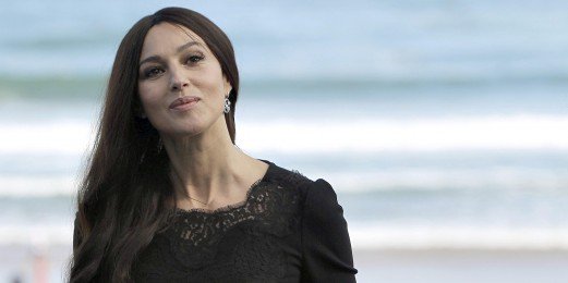 Y con Monica Bellucci, por fin, llego el 'glamour' San Sebastián