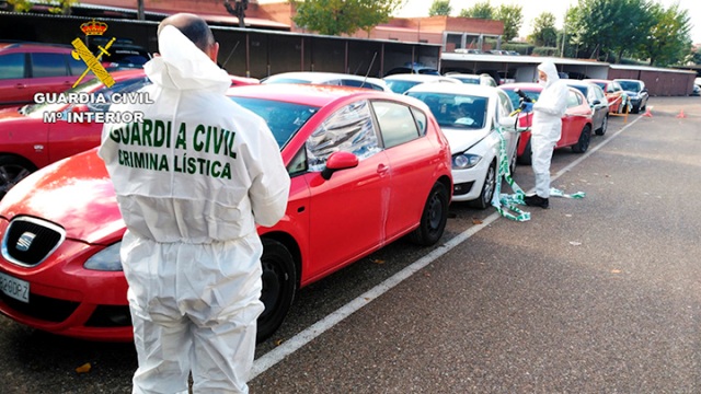 La Guardia Civil desarticula una red de robo de coches para el desguace o venta por piezas