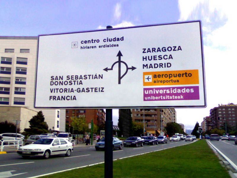 Pamplona destina 400.000 euros al mantenimiento de señalización de tráfico