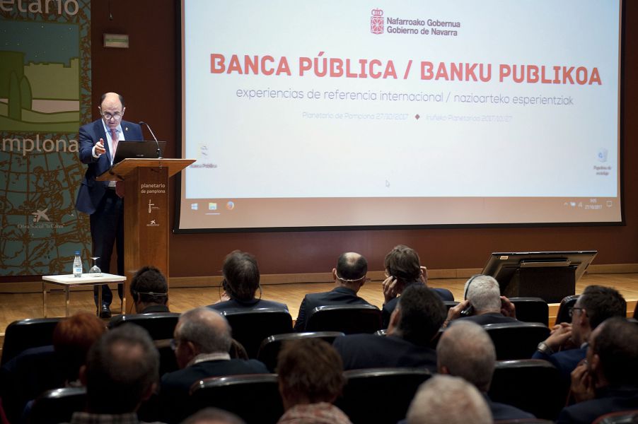 El vicepresidente Ayerdi participa en la presentación de Enercluster, clúster eólico de Navarra