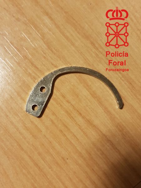 Siete detenido por robo con violencia en Olite, Pamplona, Estella, Galar y Huarte