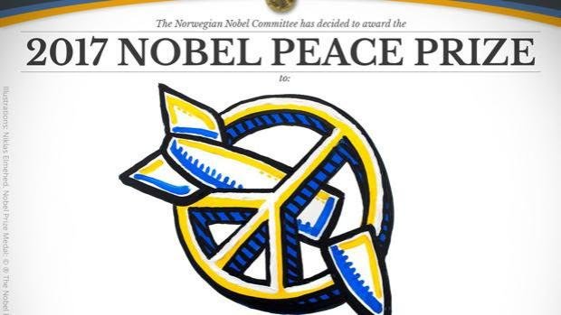 La Campaña Internacional para la Abolición de Armas Nucleares, Nobel de la Paz 2017