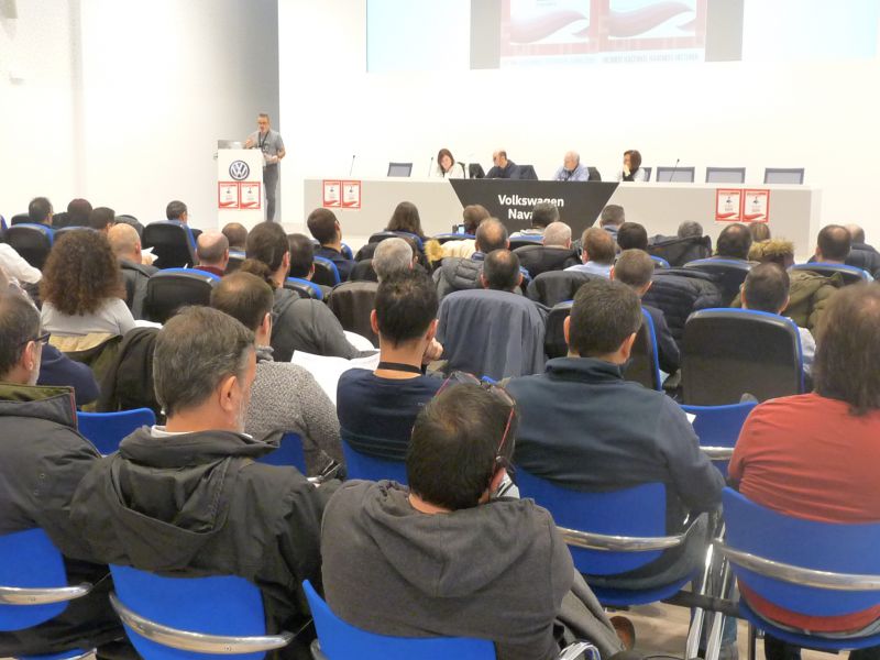 Duque, elegido secretario general de CCOO en VW Navarra con el 92% de los votos
