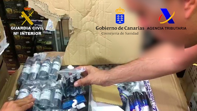 Desarticulada en Canarias una red que utilizaba tinta para tatuajes no autorizada