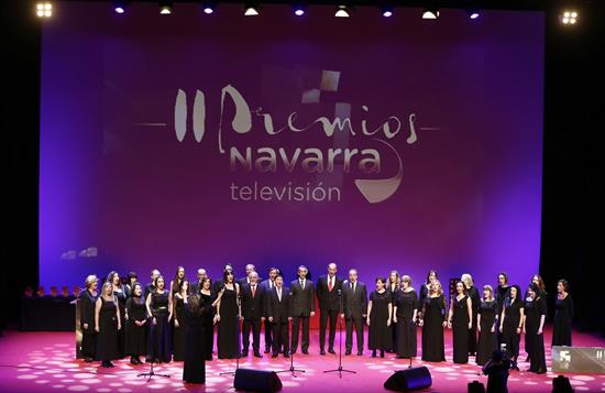 Navarra TV entrega sus galardones a personas y entidades destacadas en 2017