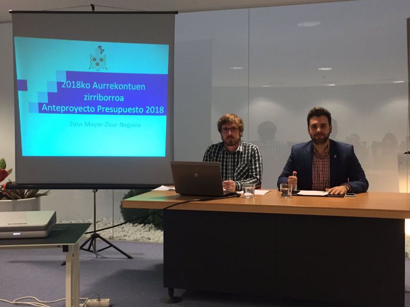 El espacio de ‘coworking’ y la ampliación de la escuela infantil de 0 a 3 años, proyectos destacados para 2018 en Zizur